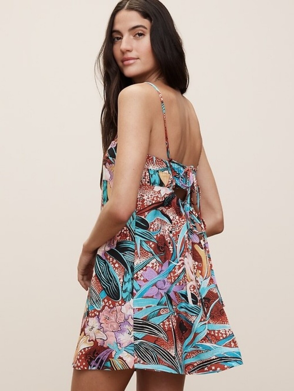 NWT White Lotus Banana Republic Dress M - Picture 5 of 7